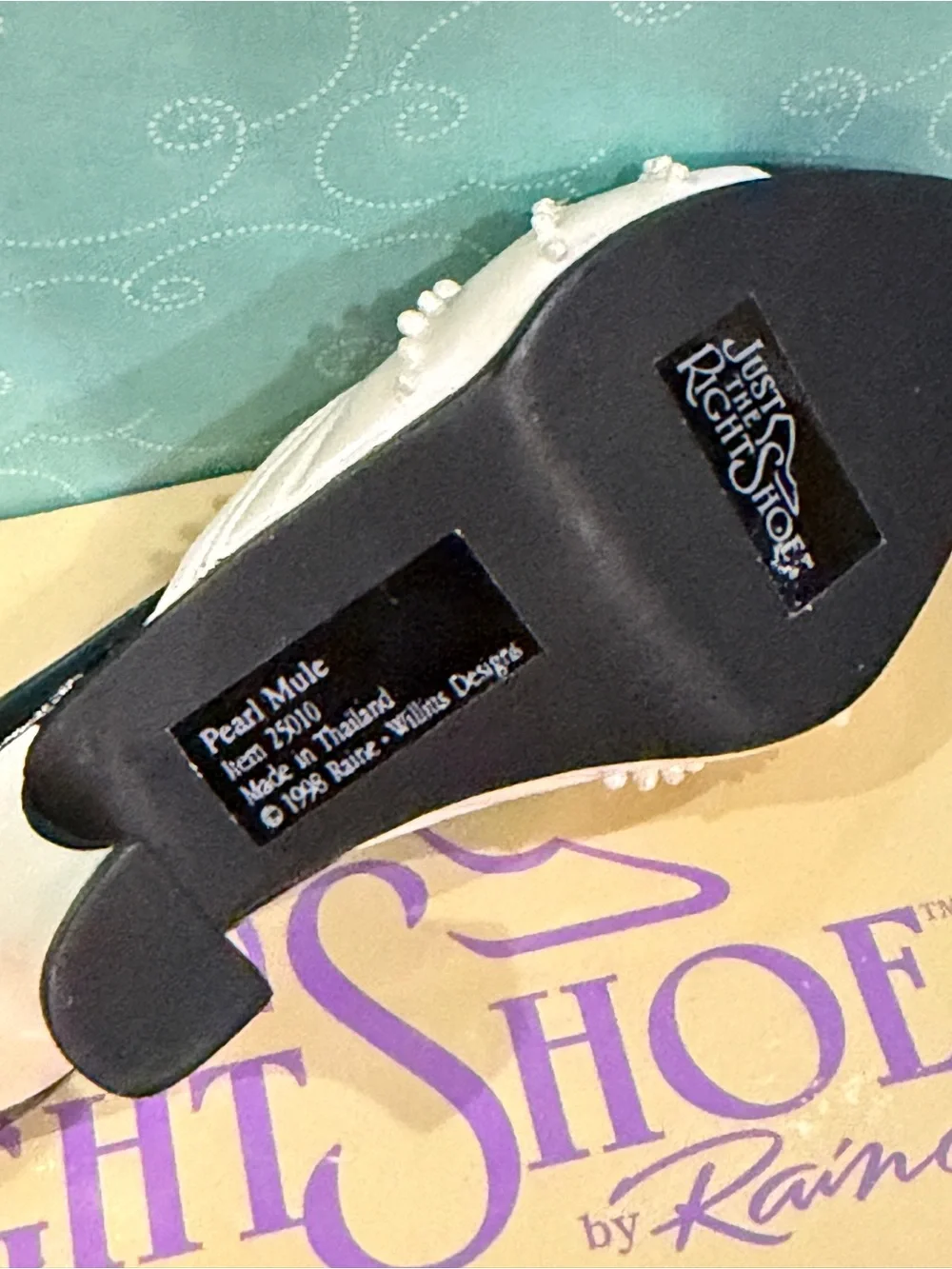 Just the Right Shoe “Pearl Mule” #25010